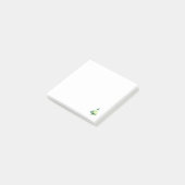 Doodle Green Christmas Tree Post-it® Notes (Schuin)