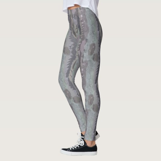 doodle hand drawn lines leggings (Links)