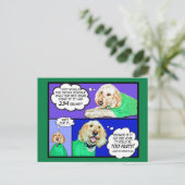 Doodle Happy St. Patrick's Day Briefkaart (Staand voorkant)