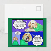 Doodle Happy St. Patrick's Day Briefkaart (Voorkant / Achterkant)