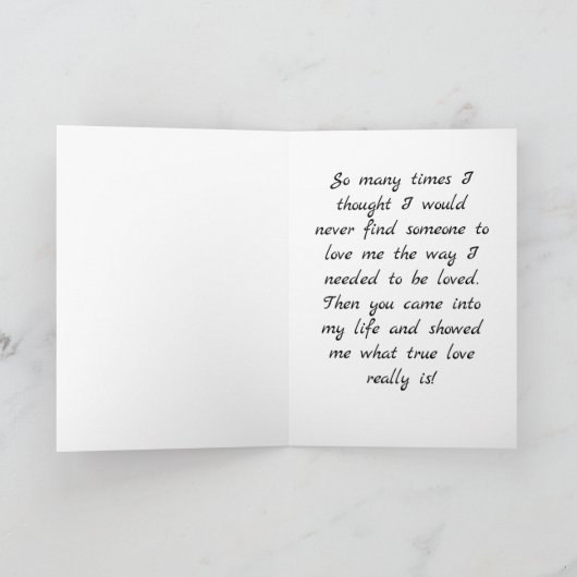 Doodle harten feestdagen kaart (Binnen)