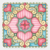 Doodle Heart - Stickers (Voorkant)