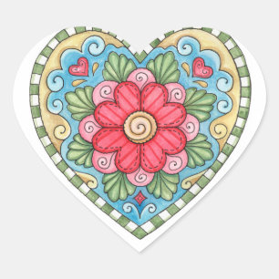 Doodle Heart - Stickers