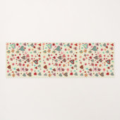 Doodle Hearts Patroon Yogamat (Achterkant (horizontaal))