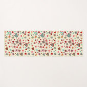 Doodle Hearts Patroon Yogamat (Voorkant (horizontaal))