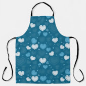 Doodle Hearts Schort (Voorkant)