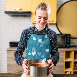 Doodle Hearts Schort