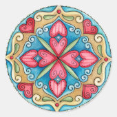 Doodle Hearts - Stickers (Voorkant)