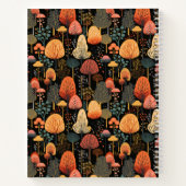 Doodle Herfst bospatroon | Aangepast Notitieboek (Achterkant)