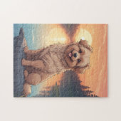 Doodle hond legpuzzel (Horizontaal)