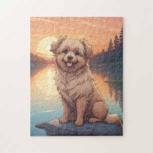 Doodle hond legpuzzel