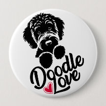 Doodle hond liefde