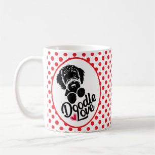Doodle-hondenliefde Koffiemok