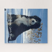 Doodle-hondenliefhebber Grappig Hey Doodle Laten w Legpuzzel (Horizontaal)