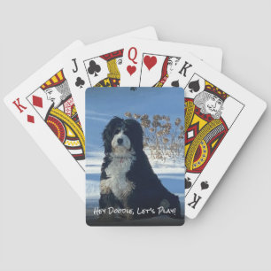 Doodle-hondenliefhebber Grappige Thuis 2 Decoratie Pokerkaarten