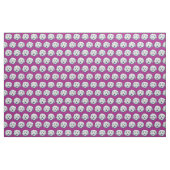 Doodle-hondenweefsel op paars stof (Fat Quarter)