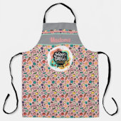 Doodle Hot Grill BBQ Zomerkeuken Schort (Voorkant)