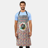 Doodle Hot Grill BBQ Zomerkeuken Schort (Gedragen)