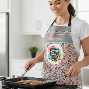 Doodle Hot Grill BBQ Zomerkeuken Schort