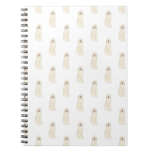 Doodle III (Cream White)-Notitieboek Notitieboek (Voorkant)