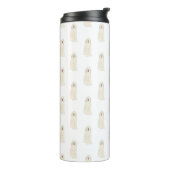 Doodle III (Cream White) Thermal Tumbler Thermosbeker (Gedraaid links)