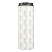 Doodle III (Cream White) Thermal Tumbler Thermosbeker (Achterkant)