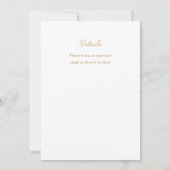 Doodle Illustrated Thanksgiving Dinner Holiday Kaart (Achterkant)