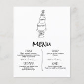 Doodle Illustraties Trouwen in zwart-wit (Voorkant)