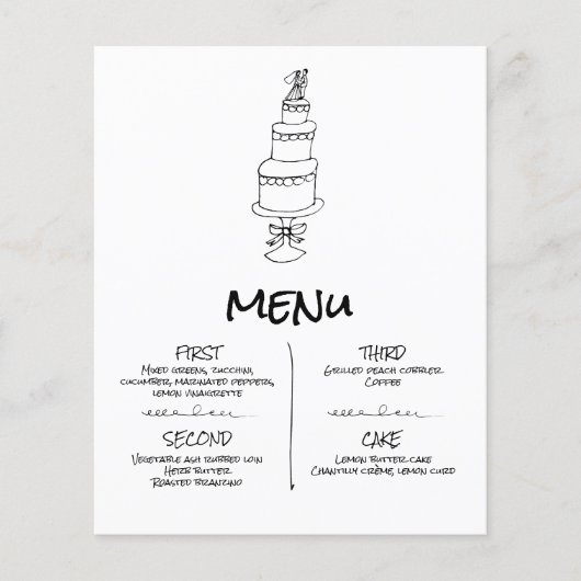 Doodle Illustraties Trouwen in zwart-wit (Voorkant)