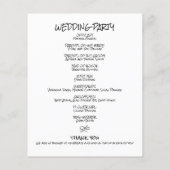 Doodle Illustraties Trouwen in zwart-wit (Achterkant)