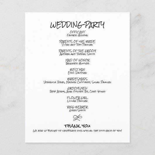 Doodle Illustraties Trouwen in zwart-wit (Achterkant)