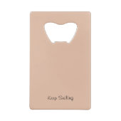 Doodle in inkt en Waterverf Creditkaart Flessenopener (Achterkant)