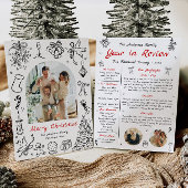 Doodle Jaar in Review Kaart Overzicht van het Jaar