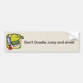 Doodle Jump Bumpersticker (Voorkant)