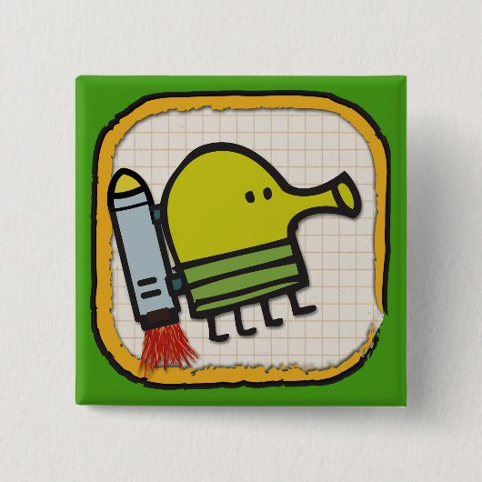 Doodle Jump Icon Square Button (Voorkant)