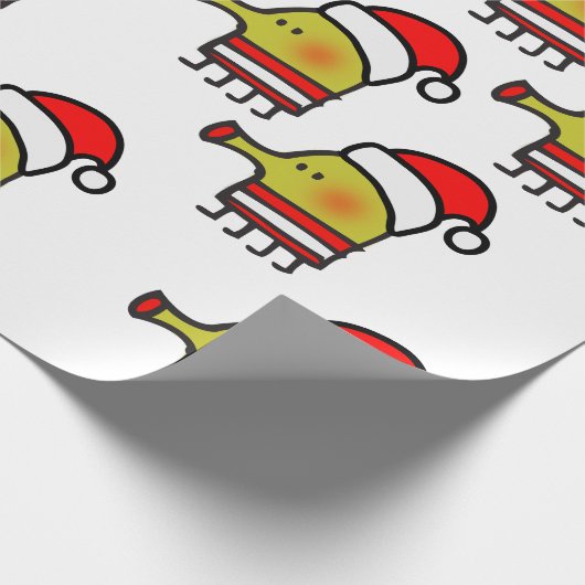 doodle jump kerst inpakpapier (Hoek)