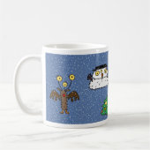 Doodle Jump Kerstmis Mok (Links)