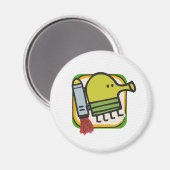 Doodle Jump Magneet (Voorkant / Achterkant)