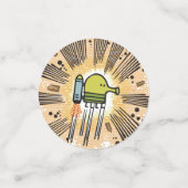 Doodle Jump Party Table Confetti (Kleine voorkant)