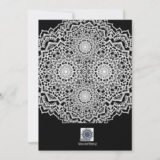 Doodle Kaart (Achterkant)