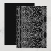 Doodle-kaart Feestdagenkaart (Voorkant / Achterkant)