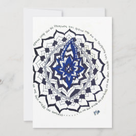 Doodle-kaart Feestdagenkaart