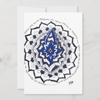 Doodle-kaart Feestdagenkaart