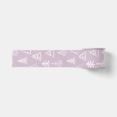 Doodle Kerst Fir-boom Spar Geschenkverpakking Grosgrain Lint (Voorkant)