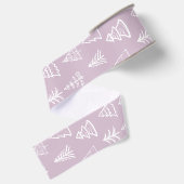 Doodle Kerst Fir-boom Spar Geschenkverpakking Grosgrain Lint (Achterkant)