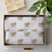 Doodle Kerst Tissuepapier | Kerst Tissue (Geschenk)