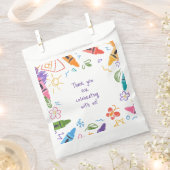 Doodle Kindergarten Afstudeerfeest Bedankzakje (Geknipt)