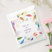 Doodle Kindergarten Afstudeerfeest Bedankzakje (Gezegeld)