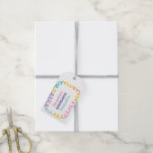 Doodle Kindergarten Afstudeerfeest Cadeaulabel (Met Touw)