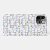 Doodle Kitten Faces Pattern Case-Mate iPhone Case (Achterkant (horizontaal))